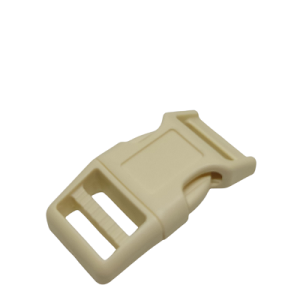 Paracord Pet Tasma ve Çanta Klips  Krem Renk 25 mm - Görsel 2