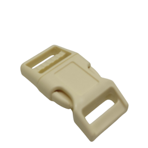 Paracord Pet Tasma ve Çanta Klips  Krem Renk 25 mm - Görsel 4