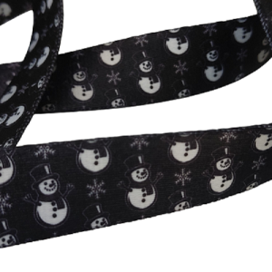 20 mm Recycled Baskılı Kolon Kardan Adam Desen 02 - Görsel 2