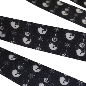 20 mm Recycled Baskılı Kolon Kardan Adam Desen 02 - Görsel 1