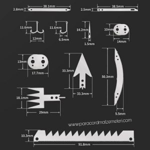 Kamp Malzemeleri Edc Outdoor Kit Model B - Görsel 6