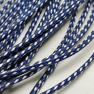 Kore İpi 1,5 mm Desenli Model Mavi Beyaz Renk - Görsel 2