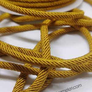 Milano İplik Gold Renk 5 mm - Görsel 2