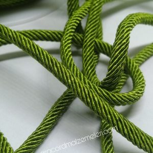 Milano İplik Haki Yeşil Renk 5 mm - Görsel 3