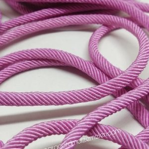 Milano İplik Pembe Renk 5 mm - Görsel 1