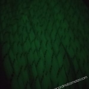 PARACORD 550 İP, PARAŞÜT BİLEKLİK İPİ BEYAZ RENK FOSFORLU VE REFREKTÖRLÜ İP - Görsel 3