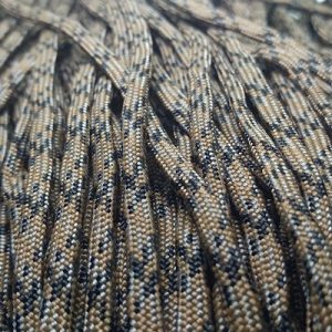 Paracord 550 İp, Paracord Paraşüt Bileklik İpi Kahve Kamuflaj 02 Renk - Görsel 2