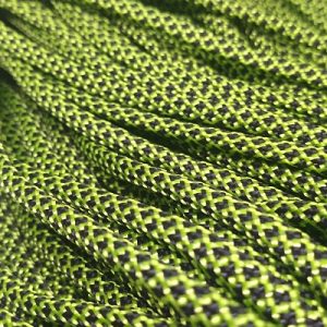 Paracord 550 İp, Paracord Paraşüt Bileklik İpi Kristal Desen Yeşil Siyah Renk - Görsel 1