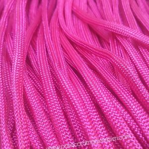 PARACORD İP , PARACORD 550 lb PARAŞÜT BİLEKLİK İPİ ŞEKER PEMBE PARLAK RENK - Görsel 2