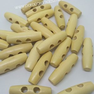 PARACORD BİLEKLİK AKSESUAR AHŞAP DÜĞME KLİPS - Görsel 2