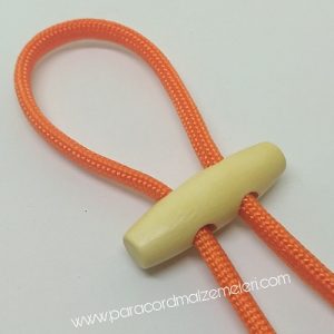 PARACORD BİLEKLİK AKSESUAR AHŞAP DÜĞME KLİPS - Görsel 5