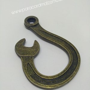 Paracord Aksesuar Anahtar Model Cüzdan ve Anahtarlık Askısı Bronz Renk - Görsel 1