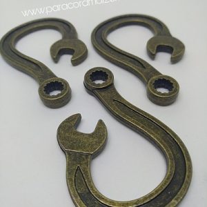 Paracord Aksesuar Anahtar Model Cüzdan ve Anahtarlık Askısı Bronz Renk - Görsel 2