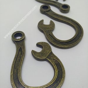 Paracord Aksesuar Anahtar Model Cüzdan ve Anahtarlık Askısı Bronz Renk - Görsel 5