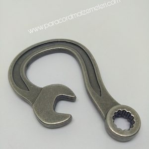 Paracord Aksesuar Anahtar Model Cüzdan ve Anahtarlık Askısı Gümüş Renk - Görsel 1