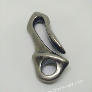 Paracord Aksesuar Antik Model Cüzdan ve Anahtarlık Askısı Gümüş Renk - Görsel 5