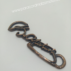 PARACORD AKSESUAR ATATÜRK İMZA İNCE MODEL BAKIR RENK - Görsel 5