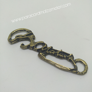 PARACORD AKSESUAR ATATÜRK İMZA İNCE MODEL BRONZ RENK - Görsel 3