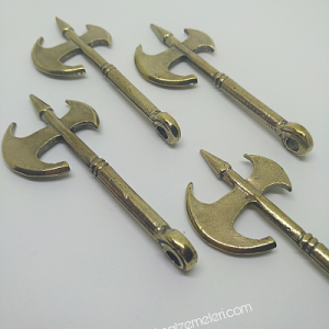 Paracord Aksesuar Balta Saplı Model Bronz Renk - Görsel 6