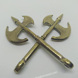 Paracord Aksesuar Balta Saplı Model Bronz Renk - Görsel 1