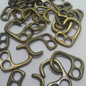 PARACORD BİLEKLİK AKSESUAR YATIK KELEPÇE KLİPS BRONZ RENK - Görsel 2