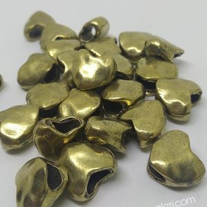 Paracord Aksesuar Kalp Desen Bronz Renk - Görsel 3