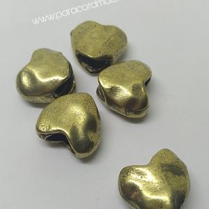 Paracord Aksesuar Kalp Desen Bronz Renk - Görsel 4