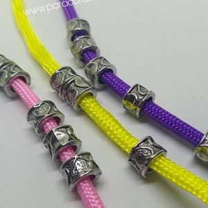 Paracord Aksesuar Boncuk Mini Kalp Model - Görsel 4