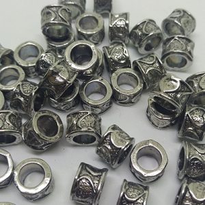 Paracord Aksesuar Boncuk Mini Kalp Model - Görsel 1