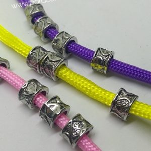 Paracord Aksesuar Boncuk Mini Kalp Model - Görsel 2