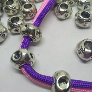 PARACORD AKSESUAR BONCUK NOKTA ÇUKUR MODEL - Görsel 2