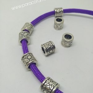 PARACORD AKSESUAR BONCUK SIRALI ÇİÇEK MODEL - Görsel 4