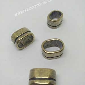 PARACORD AKSESUAR BONCUK YATIK ÇİZGİ MODEL BRONZ RENK - Görsel 2