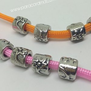 PARACORD AKSESUAR BONCUK YILDIZ ÇİÇEK MODEL - Görsel 2