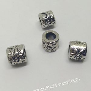 PARACORD AKSESUAR BONCUK YILDIZ ÇİÇEK MODEL - Görsel 3