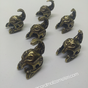 PARACORD AKSESUAR GLADYATÖR KASK BRONZ RENK - Görsel 4