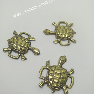 PARACORD AKSESUAR KAPLUMBAĞA MODEL BRONZ RENK - Görsel 5