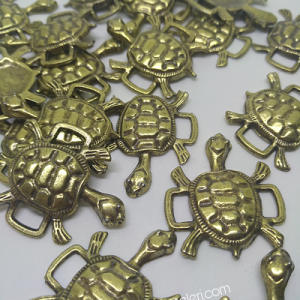 PARACORD AKSESUAR KAPLUMBAĞA MODEL BRONZ RENK - Görsel 4