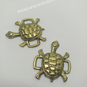 PARACORD AKSESUAR KAPLUMBAĞA MODEL BRONZ RENK - Görsel 3