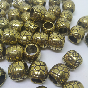 PARACORD AKSESUAR YILAN SIRTI BONCUK BRONZ RENK - Görsel 3