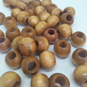 PARACORD BİLEKLİK AKSESUAR AHŞAP BONCUK SADE RENK - Görsel 3