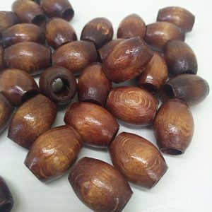 PARACORD BİLEKLİK AKSESUAR AHŞAP BONCUK SİLİNDİR MODEL - Görsel 2