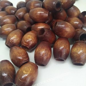 PARACORD BİLEKLİK AKSESUAR AHŞAP BONCUK SİLİNDİR MODEL - Görsel 1