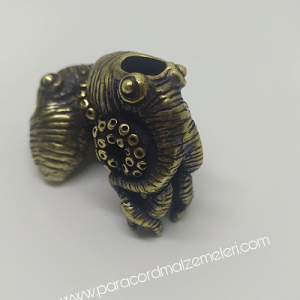 Paracord Aksesuar Ahtapot Bronz Renk - Görsel 3