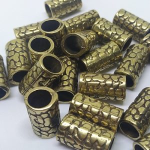PARACORD BİLEKLİK AKSESUAR BONCUK TAŞ DUVAR BRONZ RENK - Görsel 1