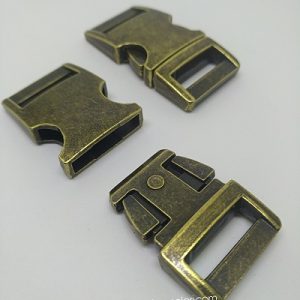 PARACORD BİLEKLİK AKSESUAR BÜYÜK BOY TOKA KLİPS ANTİK BRONZ RENK - Görsel 6