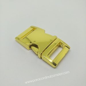 PARACORD BİLEKLİK AKSESUAR BÜYÜK BOY TOKA KLİPS GOLD RENK - Görsel 6