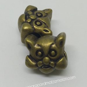 PARACORD AKSESUAR CAT MODEL BRONZ RENK - Görsel 1