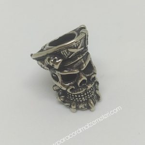 PARACORD AKSESUAR KABA SAKAL GÜMÜŞ RENK - Görsel 4