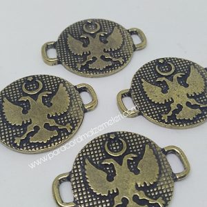 PARACORD BİLEKLİK AKSESUAR KARTAL BRONZ RENK - Görsel 2